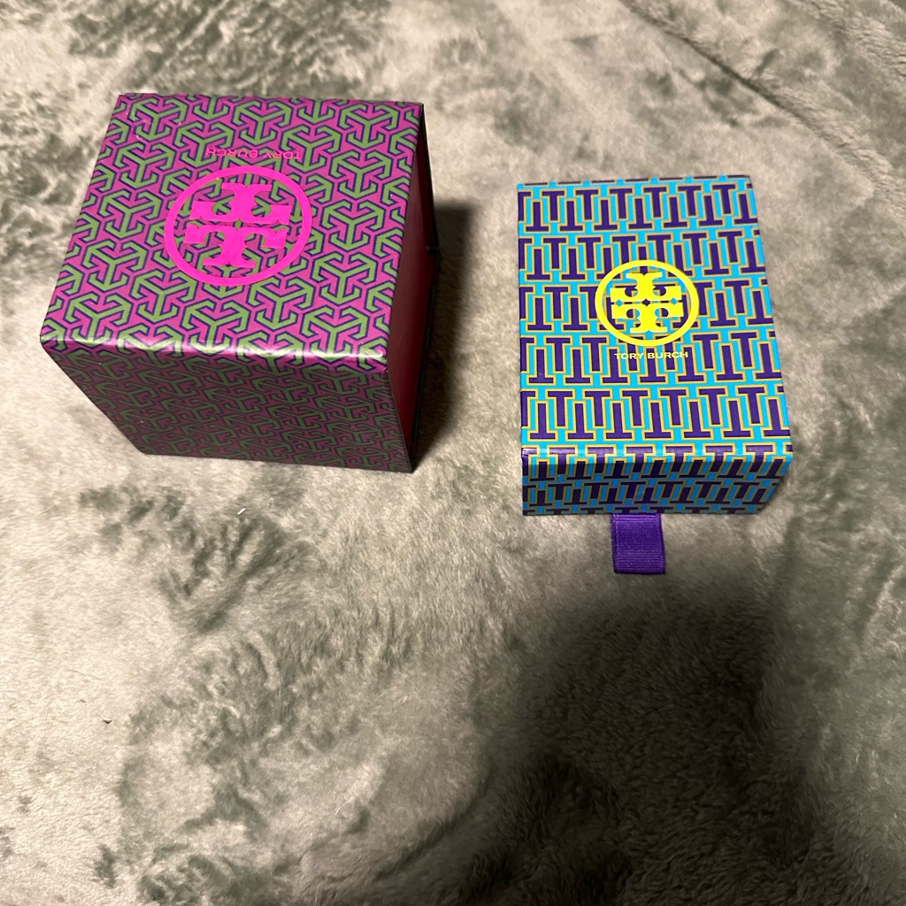 Two Tory Burch Empty Boxes